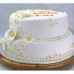 Flower - Daisy Cake 2 Tier (D,V)